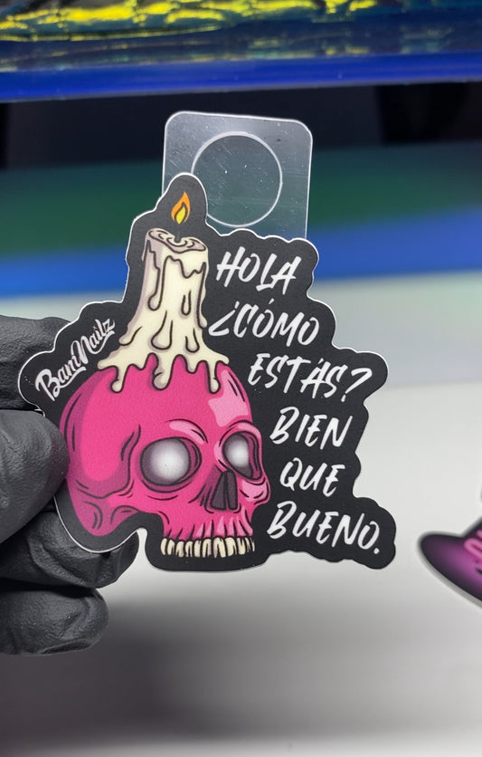 “HOLA” Waterproof Sticker