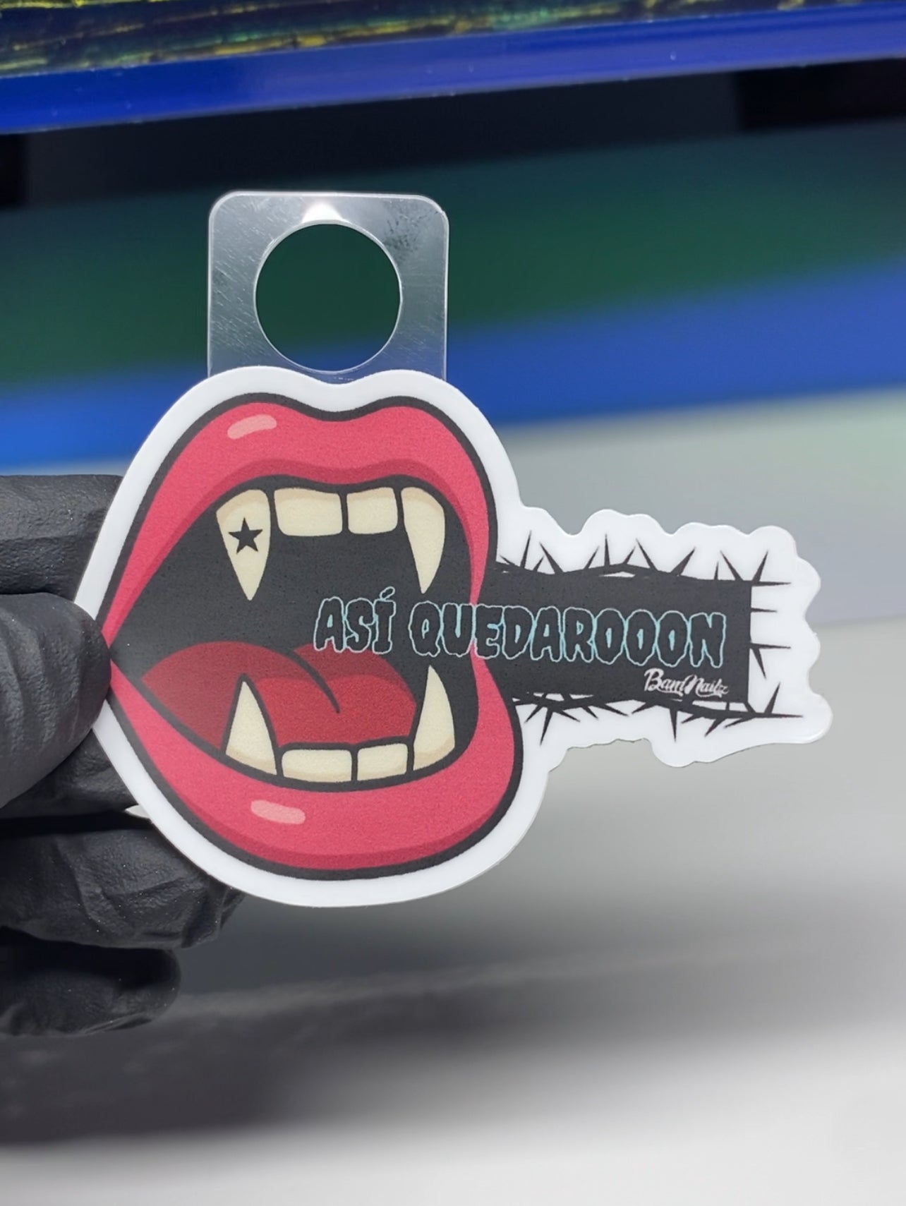 “ASÍ QUEDARONNN” Waterproof Sticker