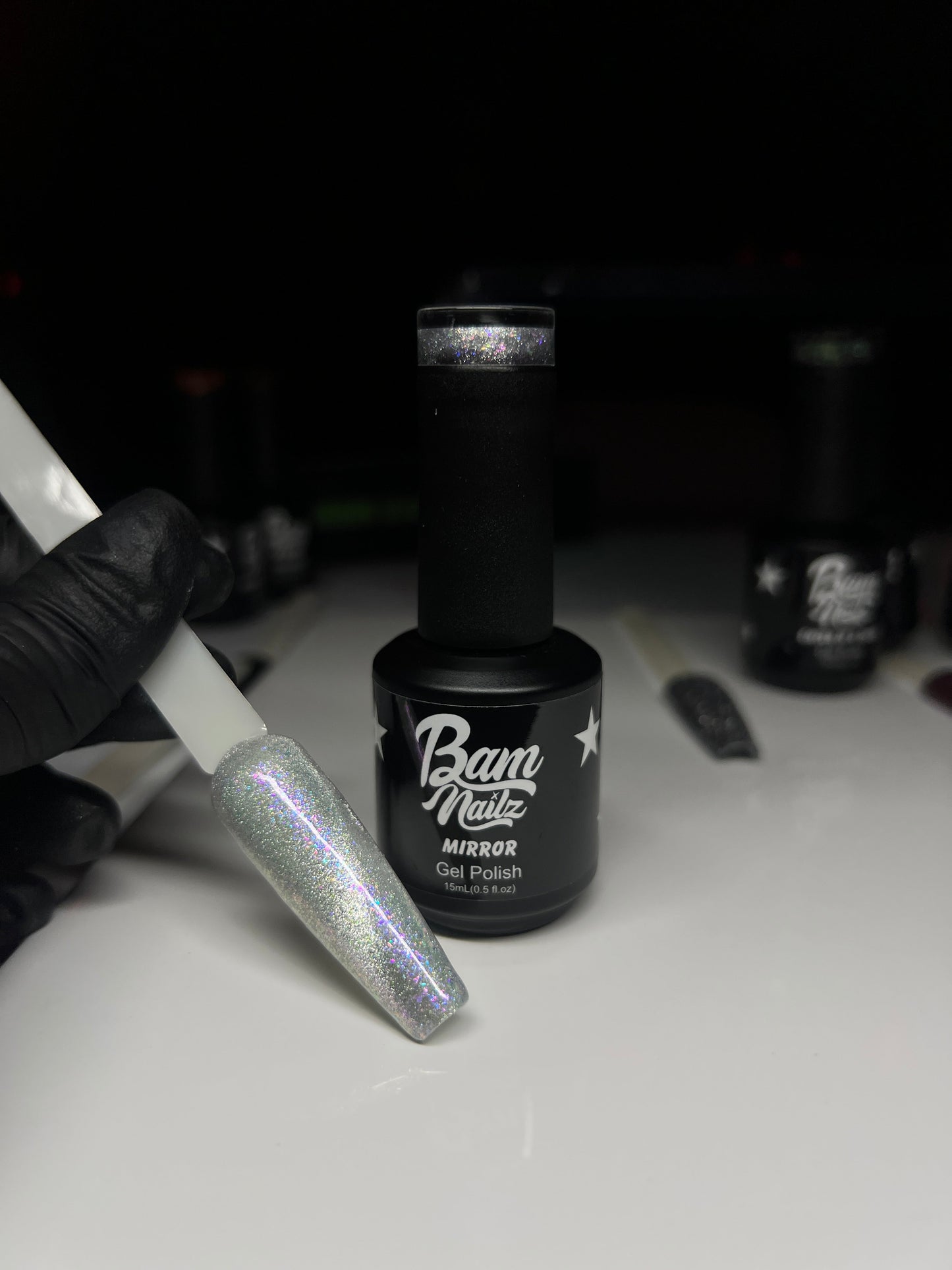 “MIRROR” Cat Eye & Flakes