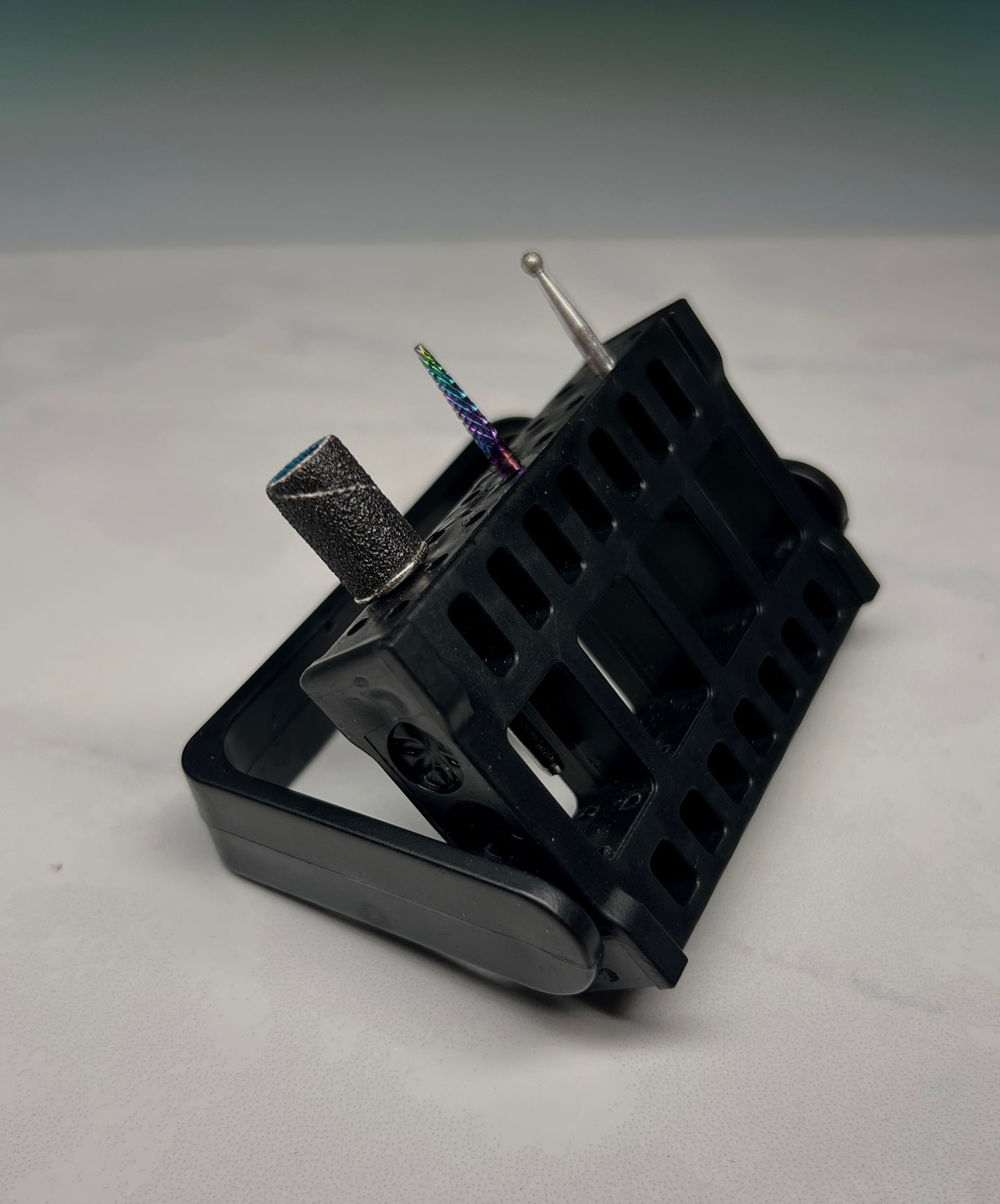 “BIT HOLDER STAND” Black