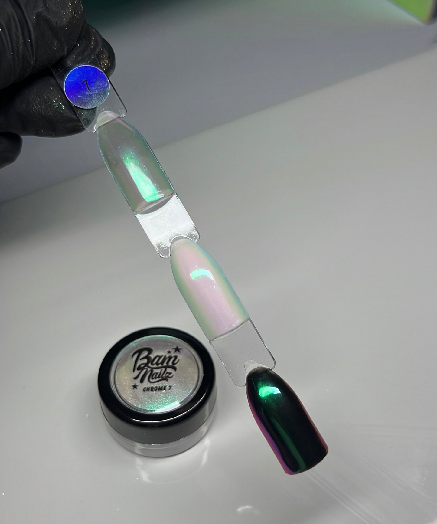 “LIGHT GREEN OIL” Chrome #7