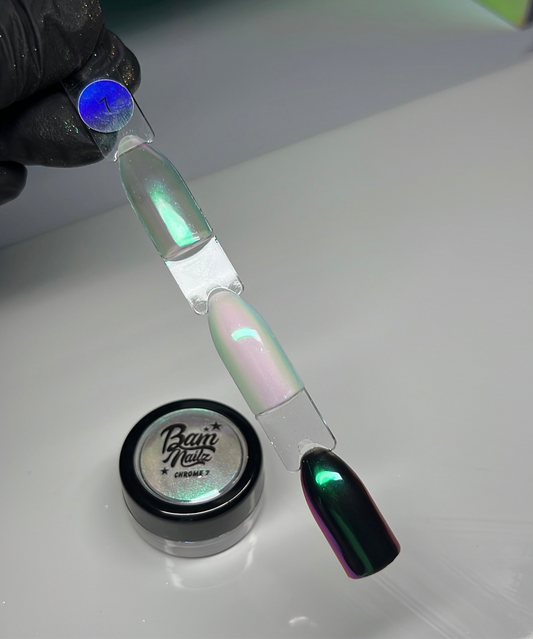 “LIGHT GREEN OIL” Chrome #7