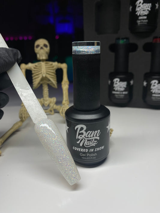 “COVERED IN SNOW” Glitter Gel 15ml