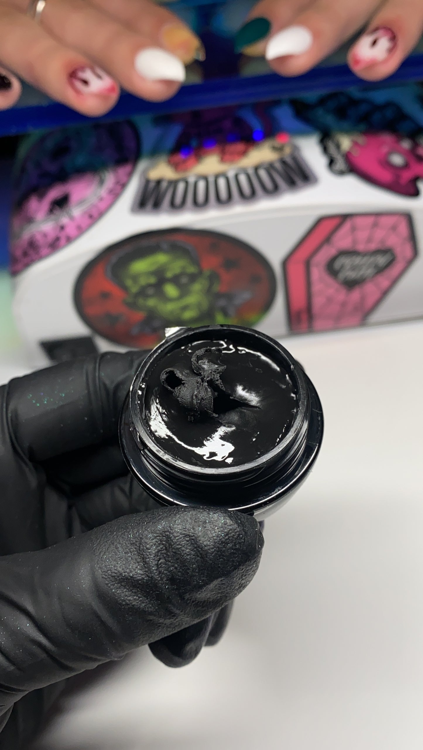 “SOFT 3D GEL” Duo Bone & Black