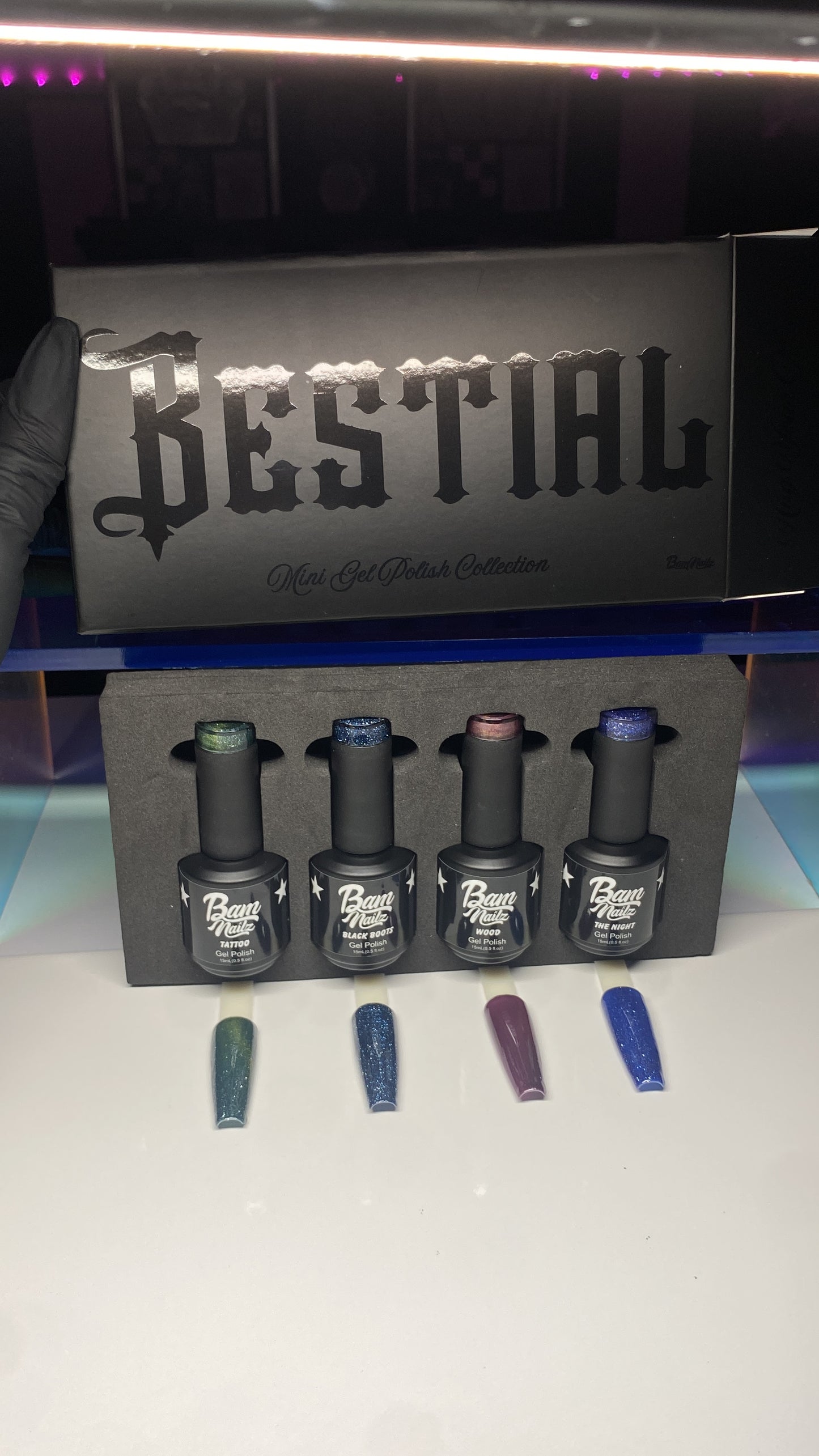 “BESTIAL” 4 Gels Collection 15ml
