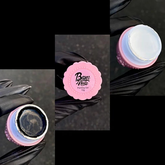 "PAINTING GELS DUO" B&W Paiting Gel Duo